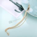 Pack of 2 Imported Anklet for Women - Fishbone Chain Payal for Girls Simple - Payal For Girls Gold - Simple Payals For Girls - Ladies Payals - Chain Ankelets for Girls - Beautiful Payals - Anklets For Women. 