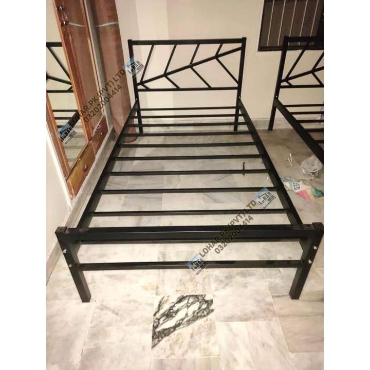 High Quality Metal Single Bed Frame / Iron Twin size Bed frame for Adults and Children