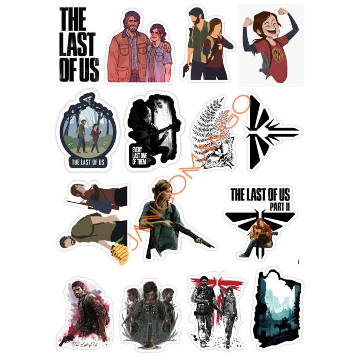 10 Pcs The Last Of Us Stickers Pack For Laptop,Desk, Notebook and  Mobile covers DIY Stickers - JangoMango Store