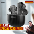 Zero® Carbon Wireless Earbuds |  Gaming Earbuds | 13mm Base Driver Earbuds | Quad Mic ENC Earbuds for Calling | Noise Cancelling Earbuds | Earbuds for iOS and Android | Best Earbuds for Men and Women. 