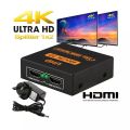 HD 4K x 2K 2 Port HDMI Splitter 1x2 Repeater_  Amplifier 3D HU. 