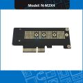 【3C VictoryEagle Store】NVMe PCI Express PCIE to M.2 SSD with Bracket N-M2X4. 
