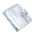 Transparent Sparkling mini 3-hole sandwich shell 3 inch Mini Binder With Pages. 