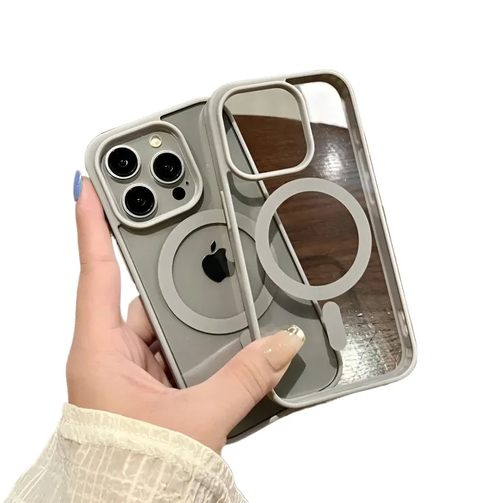 Luxury%20Plating%20Lens%20Magnetic%20For%20Magsafe%20Case%20For%20iPhone%2015%20Pro%20Max%20Wireless%20Charge%20Shockproof%20Bumper%20Clear%20Funda%20%5B%20Natural%20Titanium%20%5D%20-%20Image%205