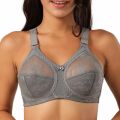 Style Cappri Cotton Half Net Under Belt Bra 3 Hook Fancy Net Cotton For All Women And Girls Colours Skin Black All Size From 32 To 50 Are Available. 