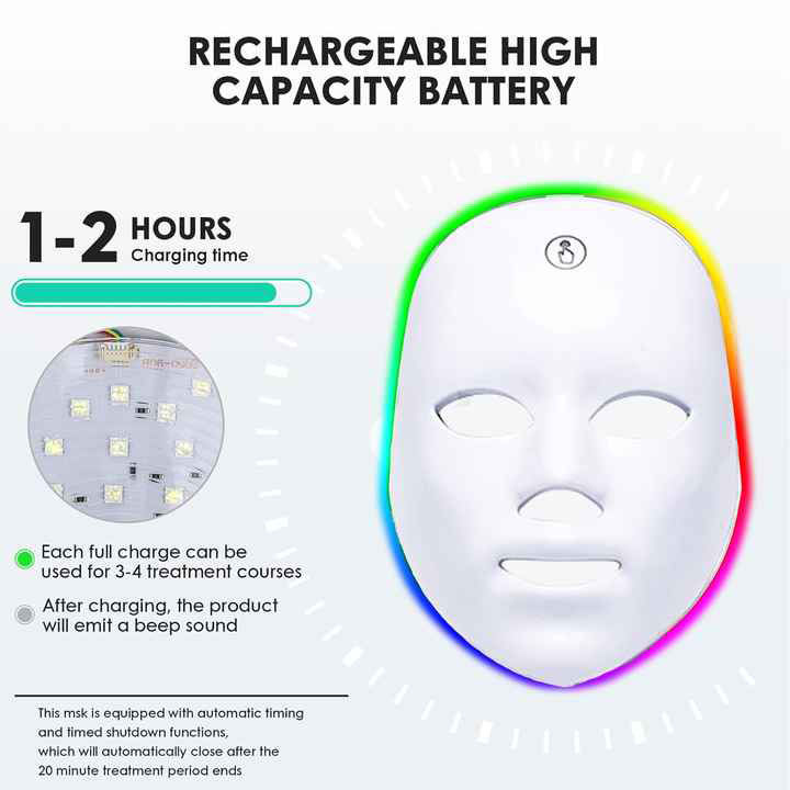 MomDaughts'%207-Color%20Rechargeable%20LED%20Facial%20Therapy%20Mask%20-%20Photon%20Skin%20Rejuvenation,%20Anti-Acne,%20Wrinkle%20Removal,%20Skin%20Brightening,%20Face%20Lifting%20&%20Whitening%20Beauty%20Device%20for%20Home%20Spa%20-%20Image%206