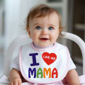 Customized New Born Baby Bib. 