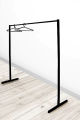 MS Cloth hanging stand cloth hanger cloth hanging rope boutique hanger For home/house/Garments shop cloth drying stand rope with heavy 18gauge pipe good quality rust proof and water resistance. 