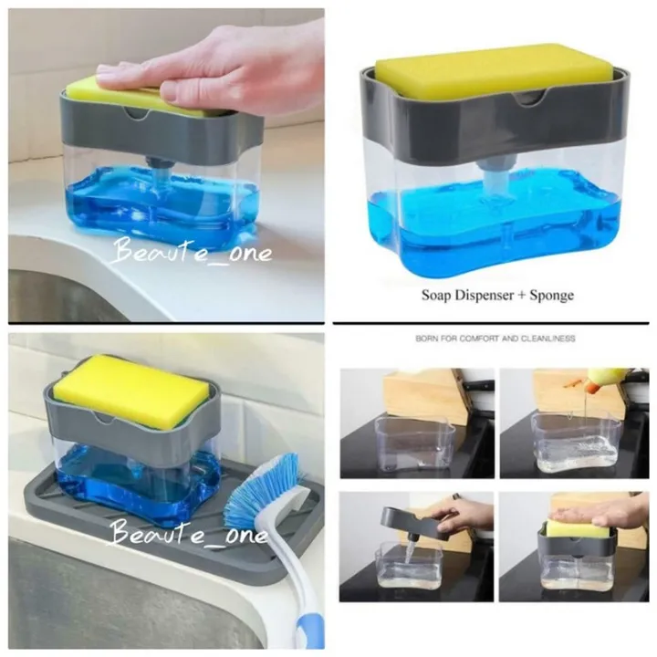 Soap%20Dispenser%20and%20Sponge%20Caddy,%202%20in%201%20Designed,%20Sponge%20Holder%20Soap%20Storage%20Container%20for%20Kitchen,Counter%20Top%20and%20Sink.%20(13%20Ounces)%20-%20Image%208