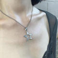 Womens Necklace Star Pendant Necklaces Y2k Grunge Rock Boho Necklace Necklace Women Necklace Jewelry. 