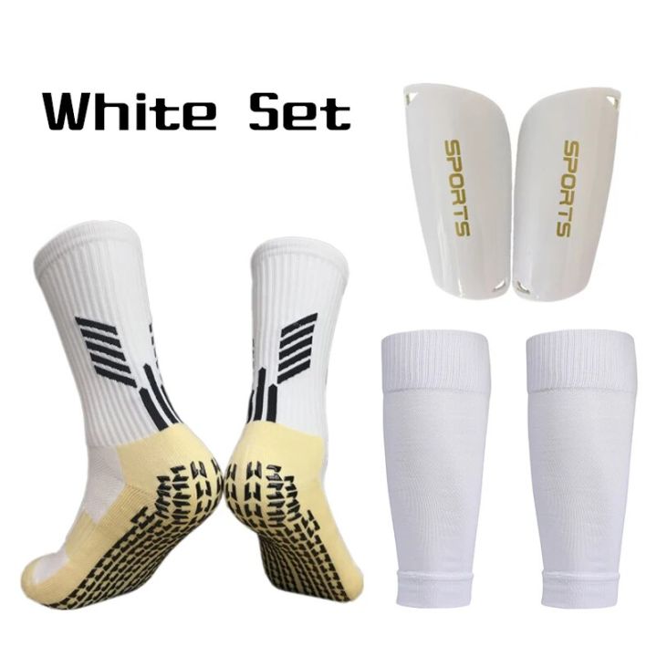 Soccer Footless Leg Sleeves Sock With Shin Guard Pocket No Shin Guards - View #6