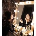 Be a Movie Star at Home - Hollywood Style LED Vanity Mirror Lights Kit with 10 Dimmable Bulbs For Makeup Dressing Fixture Strip For Makeup Mirror Vanity Table Set. 