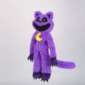 Smiling Critters Catnap Plushie Toys 2024 New Cute Stuffed Anime Big Mouth Purple Cat Sofa Decorate Soft Pillows Kids Gifts. 