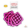 Traditional Handmade Cushion Cover, Home Decoration Cushion For Sofa Bed & Chair, Custom Sitting Cushion and Gadi Cover, Pack of 5 Square Takiya / Pillow Cushions & Covers Set, Super Soft Square Faux Throw Pillow Case Covers. 