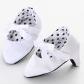 2022 Newborn Baby Girl Shoes First Walkers Cute Formal High Heels Toddler Shoes for Birthday Party 1 Year Girl Photography Props. 