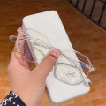 Transparent Lightweight Anti Glare UV Eyeglasses For Men and Women White Glasses for Boys and Girls. 