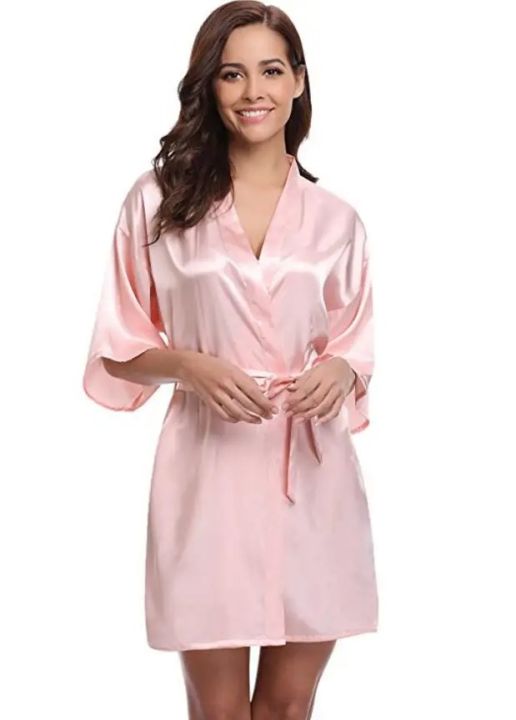 Fabulous%20Silk%20Kimono%20Robe%20for%20Women%20-%20Satin%20Bridesmaid%20Robes,%20Sexy%20Satin%20Nighty%20-%20Image%203