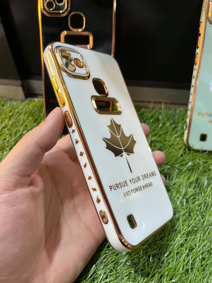 Infinix Smart HD Back Cover Luxury 6D Plating Soft Case Camera