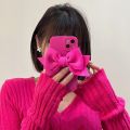 Fashion Sweet cool rose red three-dimensional bow suitable for ipone 15 promax  iPhone13pro/max apple 12 mobile phone case 11 xs/xr. 