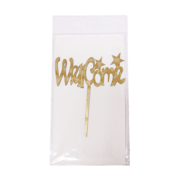 Welcome%20Acrylic%20Cake%20Toppers%20For%20Baby%20Shower%20Celebration%20Wedding%20Welcome%20Family%20Party%20Supplies%20Decorations%20Cupcake%20&%20Cake%20Topper%20-%20Image%205