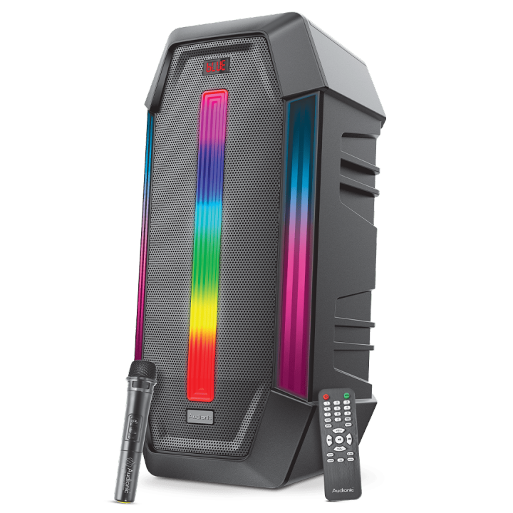 Audionicยฎ Solo X-100 Wireless Bluetooth Speaker โ 50W Power, RGB Lights ...