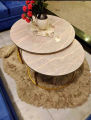 2 Piece Center Table, Marble Round Center Table, Round Coffee Table. 