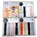 Smart watch Y80 ULTRA Smart Watch 2.02 inch high-definition large screen high configuration version+8 strap combination+case. 
