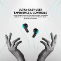 Fantech Wave 11E V2 TWS Wireless Earbuds Airpods 5.3 Bluetooth Low Latency Gaming Touch Control With High Defination Microphone Touch Control Ergonomic Design For Calling Music Songs. 