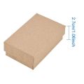 24PCS Kraft Paper Gift Box Small Kraft Paper Jewelry Box Handmade Cardboard Packing Gift Box Wedding Decorations. 