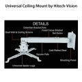 Hitech Vision Projector Ceiling Mount Bracket - 24 Inches - White. 