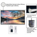 Hitech-Vision Electric Projector Screen - Matt White 150"  4:3 (10 ft x 8 ft). 
