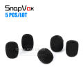 【Nine Dan Store】Windscreen Headset Microphone Sponge Foam For SENNHEISER HSP 2 ESSENTIAL BLACK BEIGE Earset Mic Windshield. 