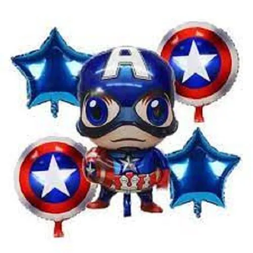 Pack%20of%205%20Captain%20America%20Avengers%20Theme%20Cartoon%20Foil%20balloon%20set%20-%20Balloons%20/%20Birthday%20Decoration%20-%20Image%203
