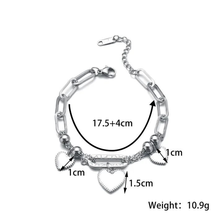 Premium%20Stainless%20Steel%20Jewellery%20%E2%80%93%20Corroded%20Three%20Peach%20Heart%20Bracelet%20for%20Women%20and%20Couples%20Gift%20-%20Image%206