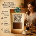 Roasted Coffee Beans Powder 100gram | Premium Roasted Coffee Beans Powder 100gram | Whole Coffee Beans Powder 100gram for Brew, Espresso & Moka Pot | Fresh Aroma Beans for Home Brewing. 