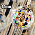 10/20 pieces lot 30mm Glass White Crystal Chandelier Faceted Ball For Chandeliers Lighting Parts Home Wedding Decoration. 