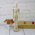 Wooden drawing Draft 14 Various poses produced Drawing material Movable model Doll 14 cm. 