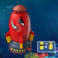 Rocket Jet Sprinkler Toys Spinning Flying Splash Playing Water Toy Summer Outdoor Water Powered Launcher Kids Bath Toys. 