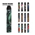 Magic Shark 2.5D PVC Alien Chinese Dragon Monster Film Sticker Case Wrap Skin for Uwell Caliburn Kit. 
