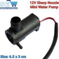 12V DC Mini Water Pump Sharp Nozzle Pump For Aquarium Car Wiper Motor Washer Pump. 