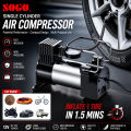 Sogo Single Cylinder  Car Air Compressor Pump Portable Tyre Inflator Pump for Car, Trucks, Bus, Auto & Van. 
