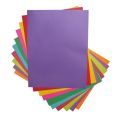 Pack of 100 A4 colored sheets. 