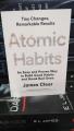 Atomic Habits Novel By James Clear. 