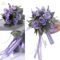 Bridal Bouquet Wedding Hand Bouquets for Ceremony Valentine's Day Graduation. 