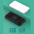 X09 10000 MAh Wireless PD Fast Charging 2.1A 4 Output Power Bank. 