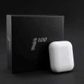 i100 TWS 1:1 Bluetooth 5.0 Wireless Earphone Stereo Headset Auto Pairing Earbuds QI Wireless Charging. 