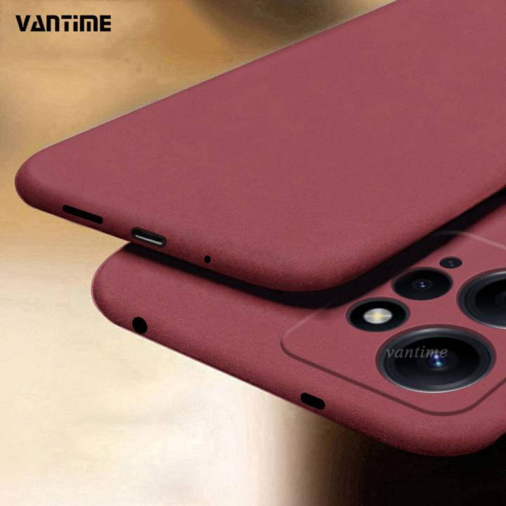 Vantime for Xiaomi Redmi Note 12 4G Case Soft Sandstone Slim Matte Cover