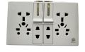 Universal 5-in-1 Multi Plug Socket: Double China Fitting with Switch Board. 
