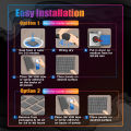 Acoustic Soundproofing 6/12/24 Pcs, Self-adhesive Broadband Wall Panels Wall Sticker, Soundproof Sponge Anti Noise Insulation. 