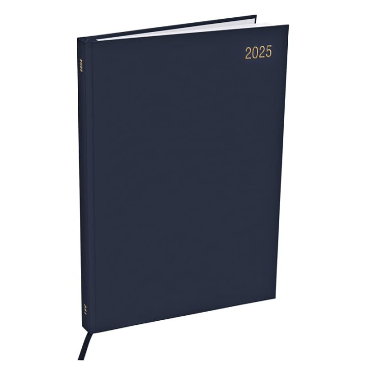 Standard Diary 2025 | A5 Size | One-Day-to-a-Page New Year Diary with Thumb-Cut Indexes